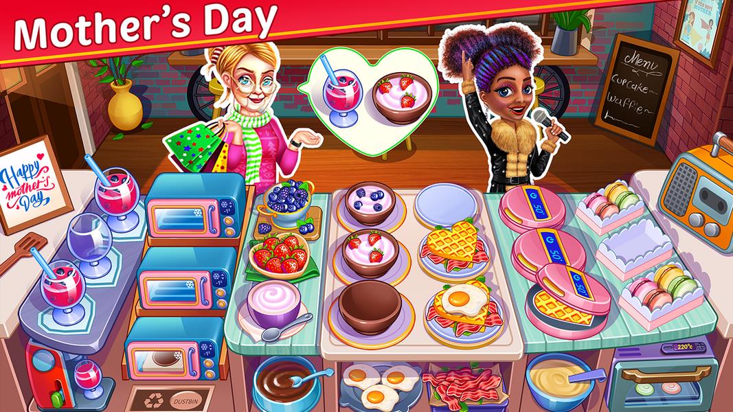 Halloween Street Food Shop Restaurant Game स्क्रीनशॉट 4