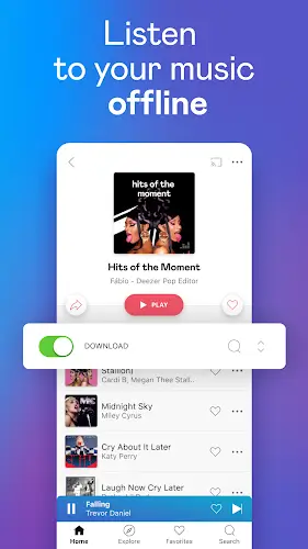 Deezer: Music & Podcast Player Tangkapan skrin 4