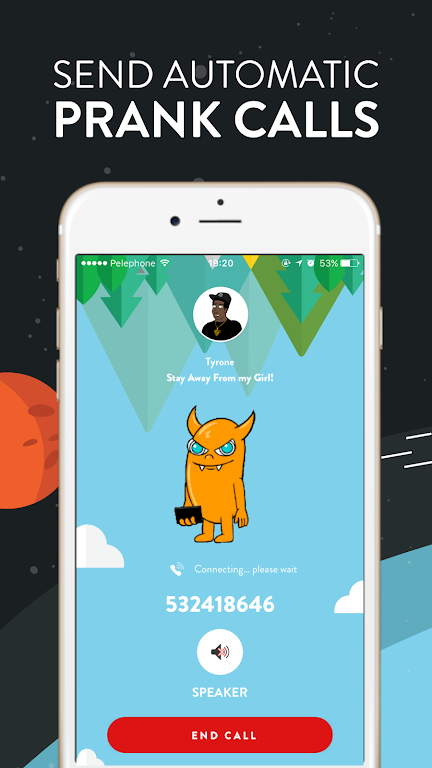 Prank Call Voice Changer App Zrzut ekranu 1