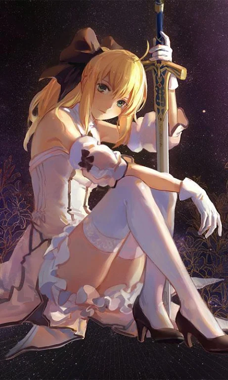 Anime Girl Wallpaper HD by PK Wallpapers ♥ Hearts Screenshot 1