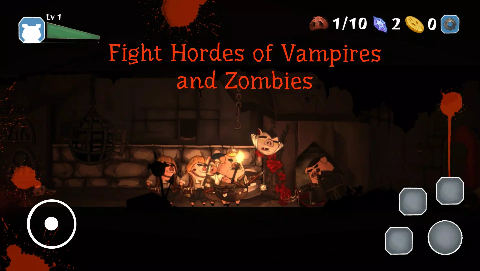 Pigs Wars: Vampire Blood Moon Capture d'écran 3