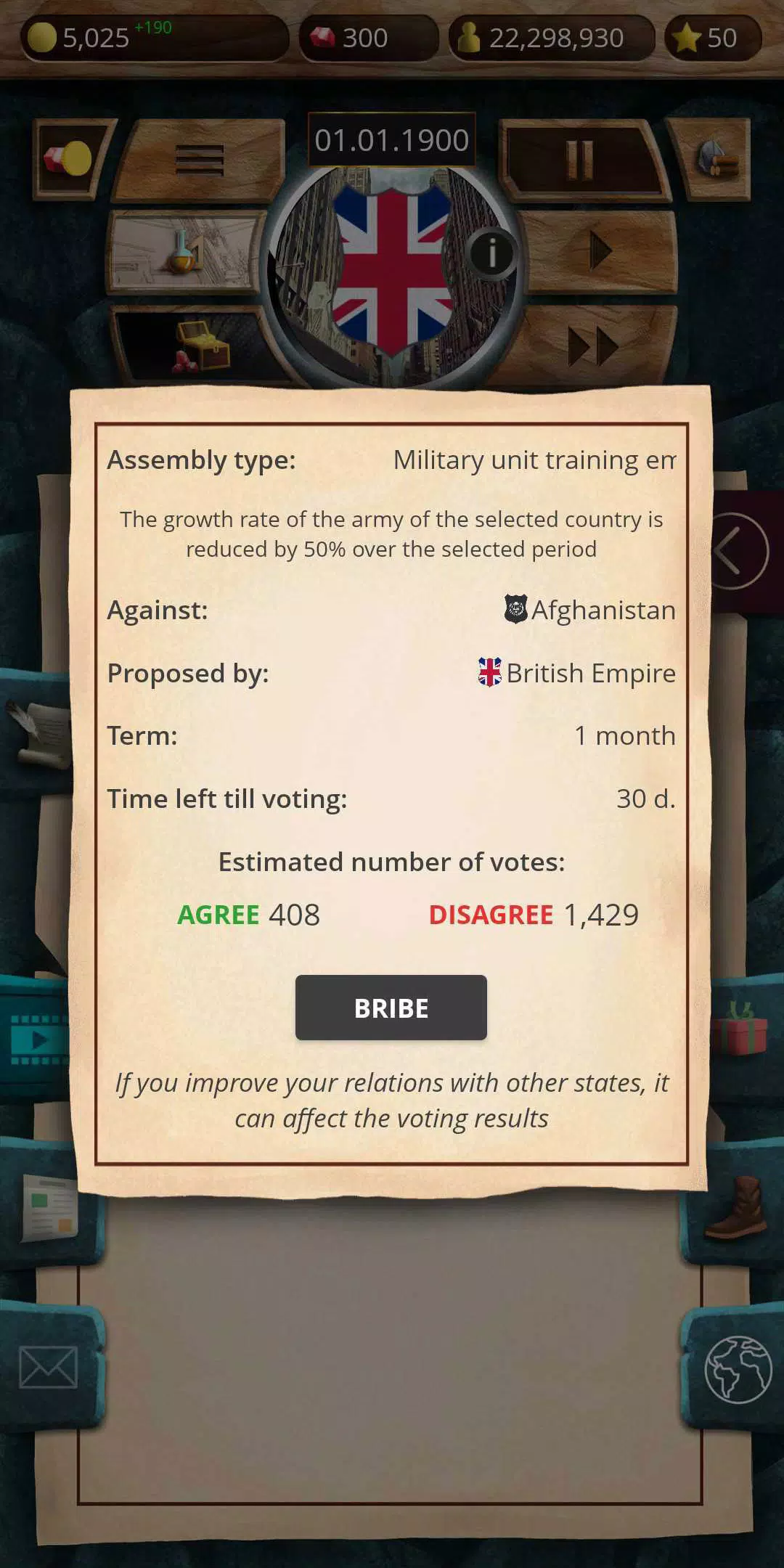 20th c 1 – President Simulator Screenshot 4