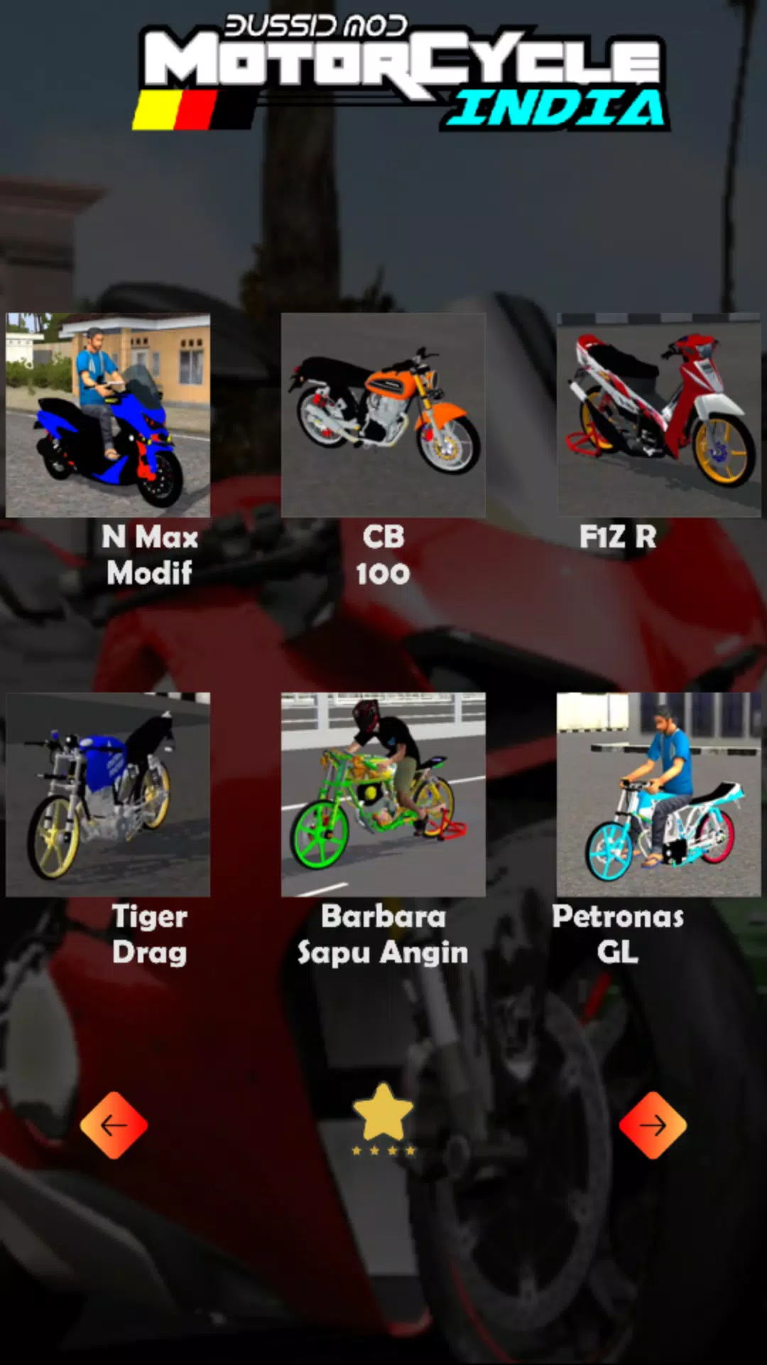 Bussid Mod Motorcycle India Captura de pantalla 3