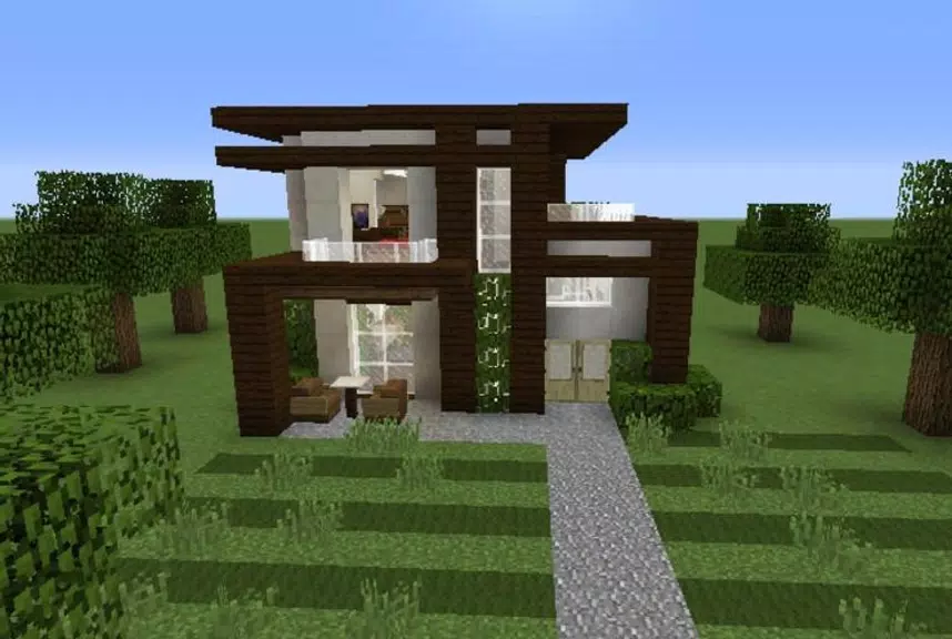 Modern MCPE Houses PRO ภาพหน้าจอ 2