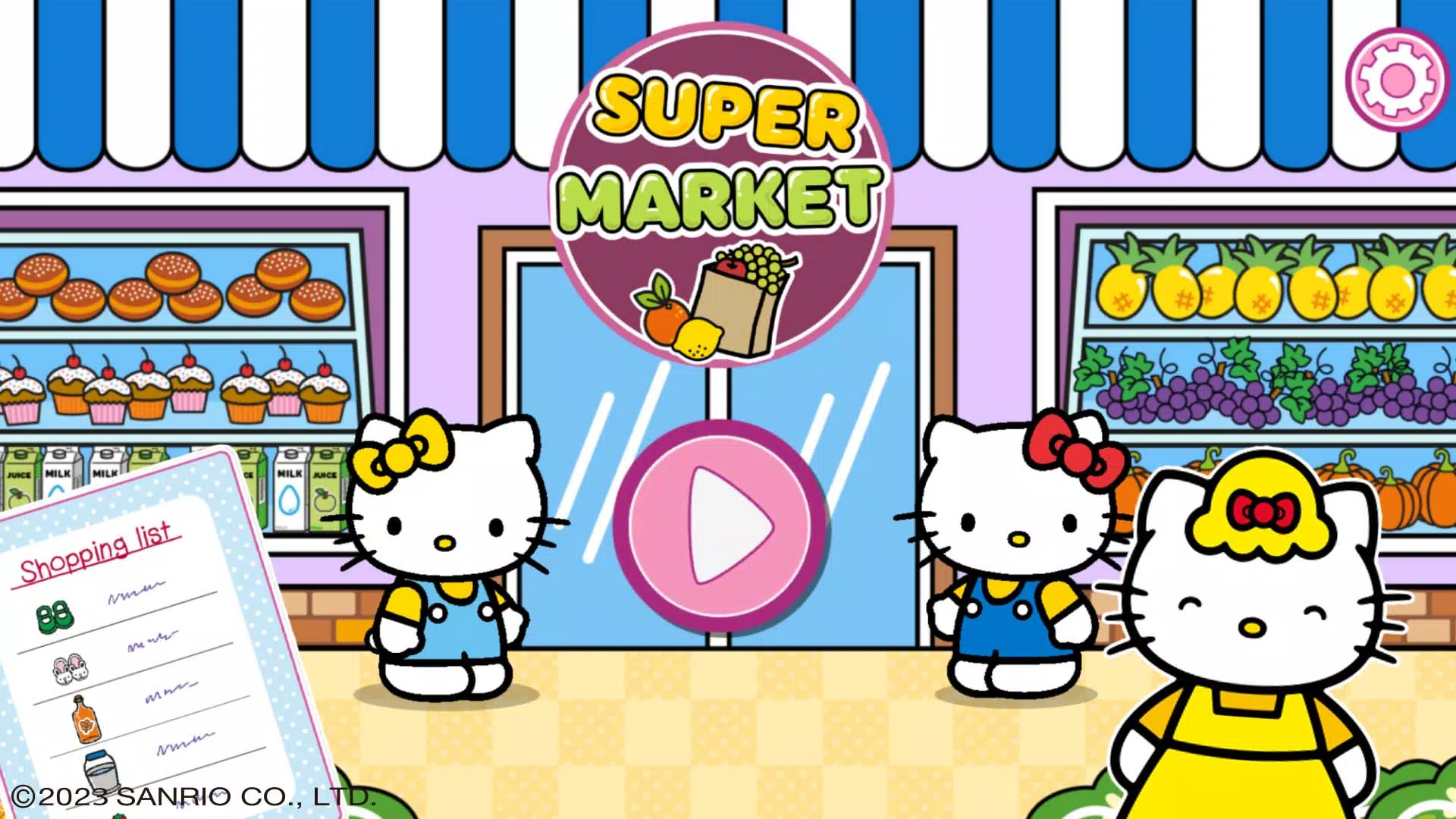 Hello Kitty: Kids Supermarket ภาพหน้าจอ 1