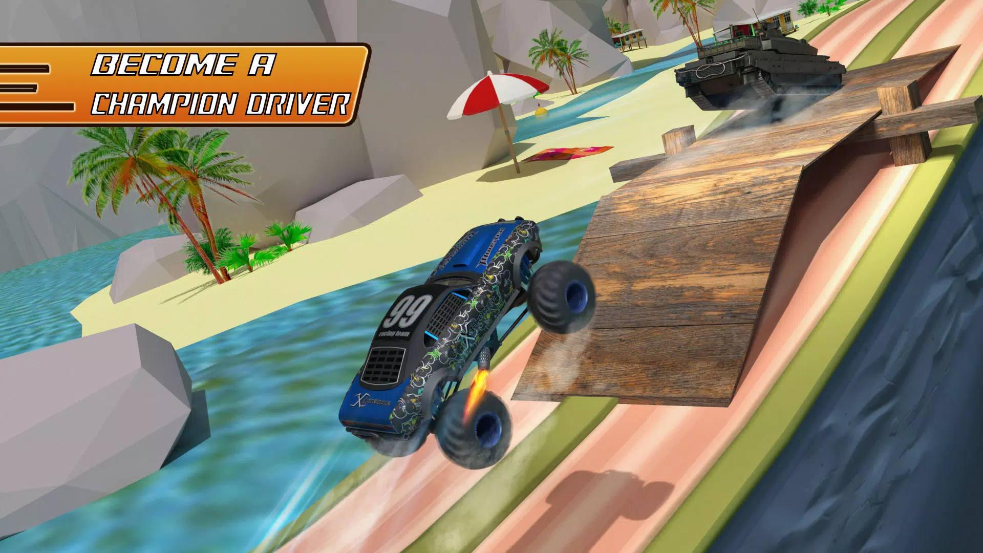 Uphill Racing - Hill Jump Game ภาพหน้าจอ 4