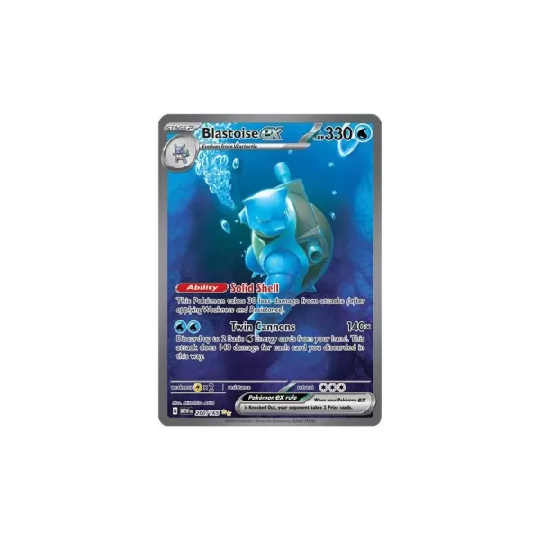 Blastoise ex 200/165