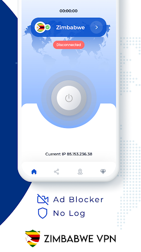 VPN Zimbabwe - Get Zimbabwe IP Captura de tela 2