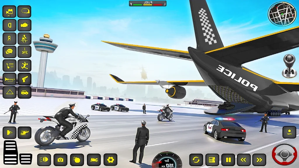 Police Truck Transport Game Скриншот 3