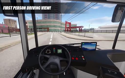 Russian Bus Simulator: Coach Bus Game Tangkapan skrin 4