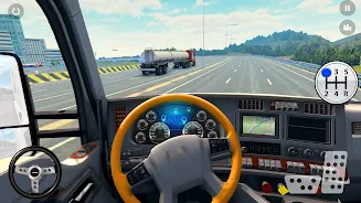 Euro Truck Racing Games Tangkapan skrin 4