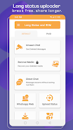 Schermata WhatSaga: Long WhatsApp Status 1