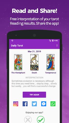 Tarot - Daily Tarot Reading ภาพหน้าจอ 4