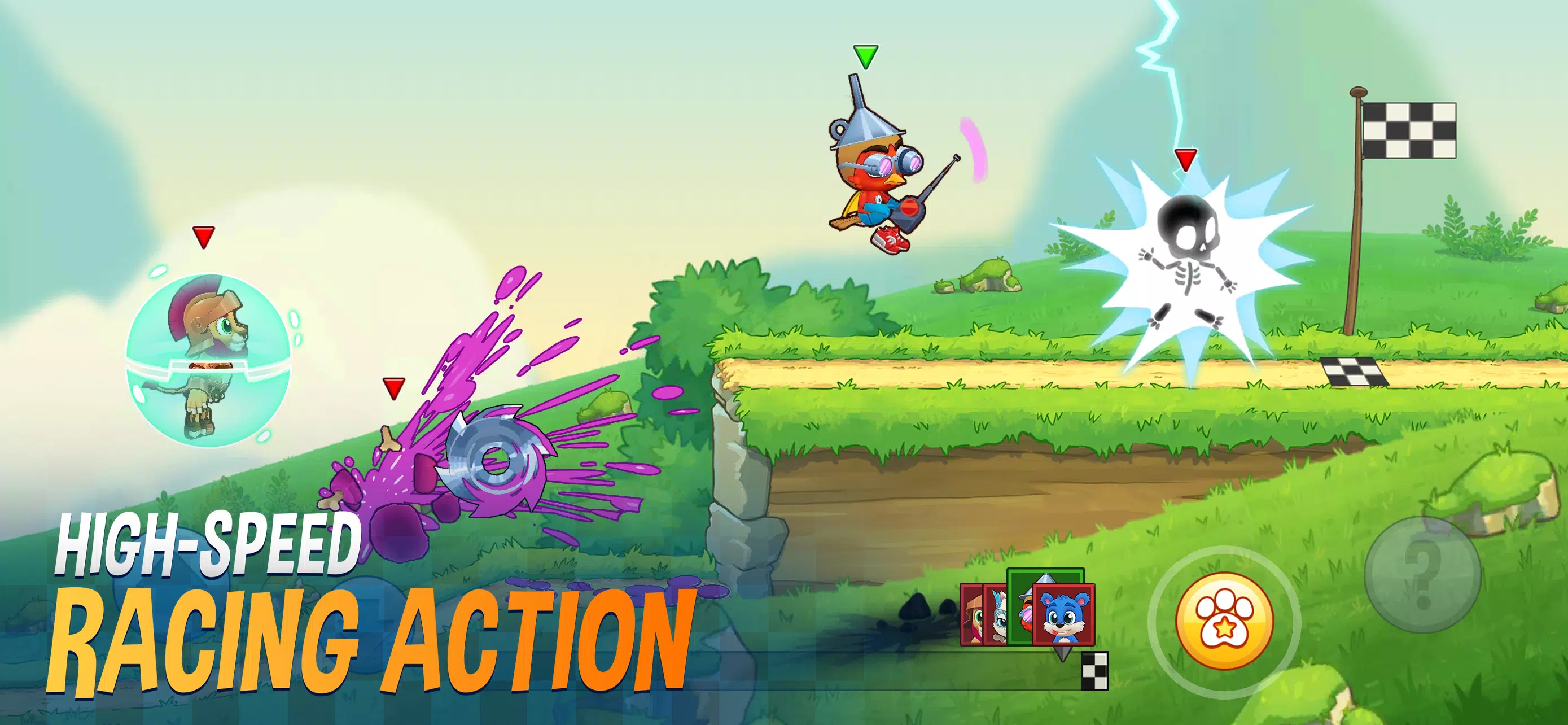 Fun Run 4 - Multiplayer Games スクリーンショット 1
