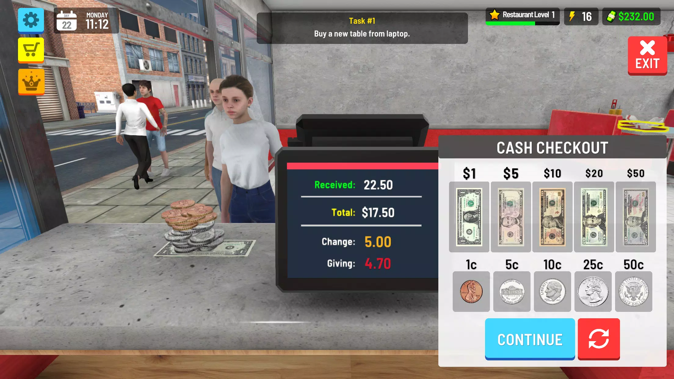 Burger Station Simulator 3D! Ekran Görüntüsü 3