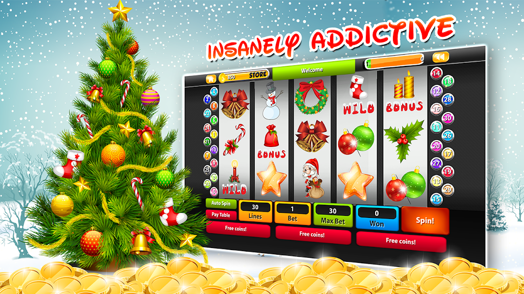 Christmas Slots Casino ဖန်သားပြင်ဓာတ်ပုံ 2