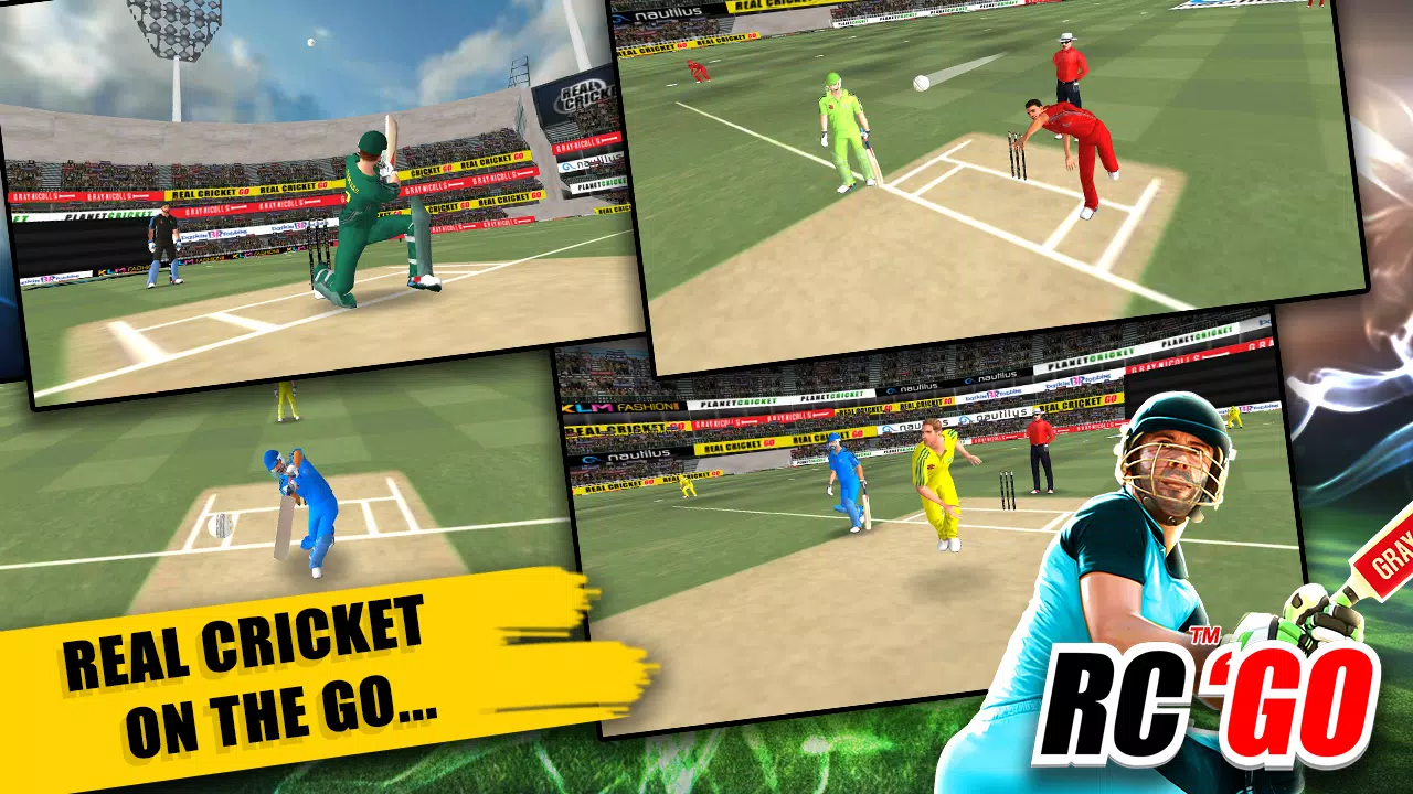 Real Cricket™ GO Captura de pantalla 3