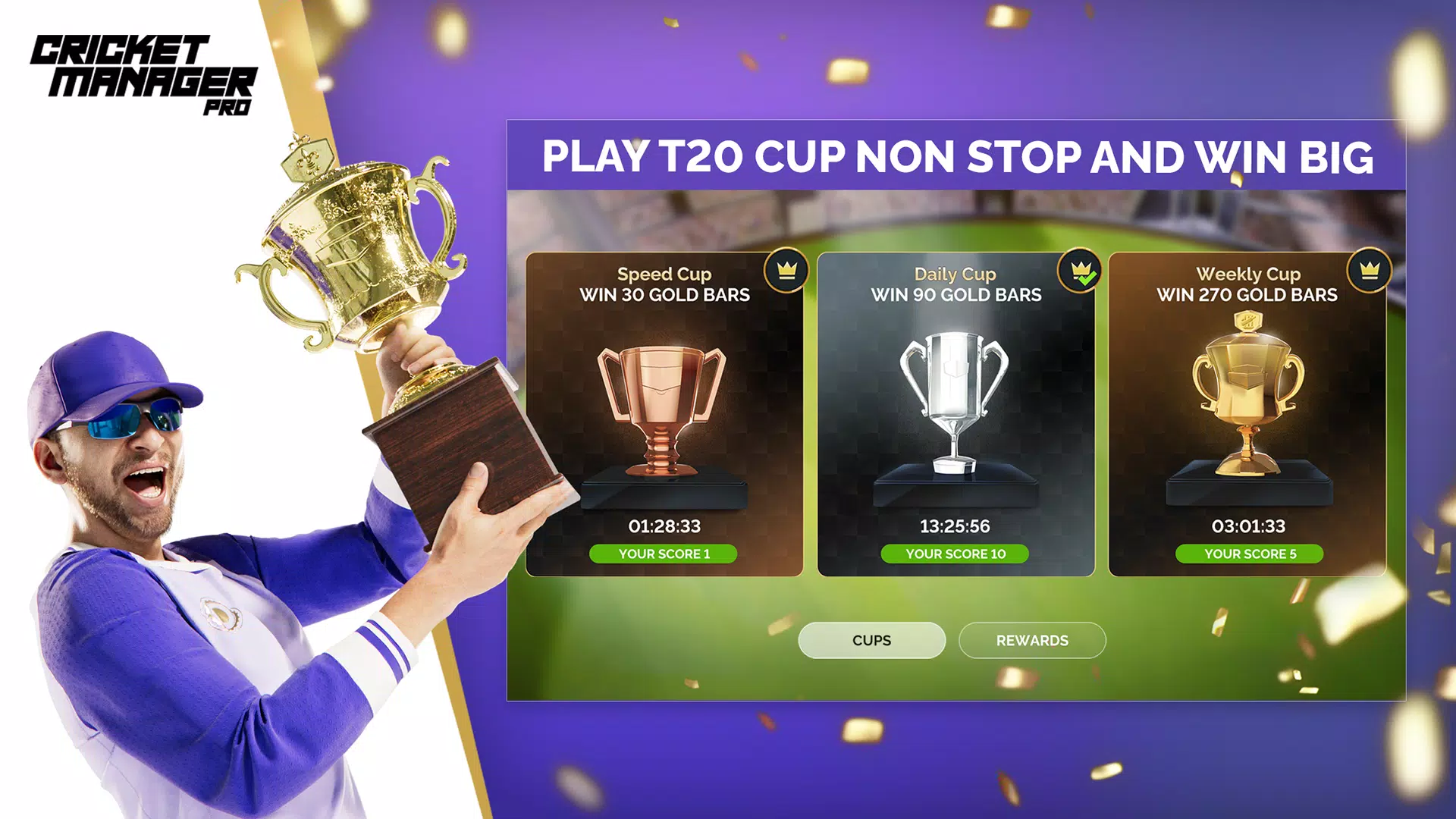 Cricket Manager Pro 2023 스크린샷 2