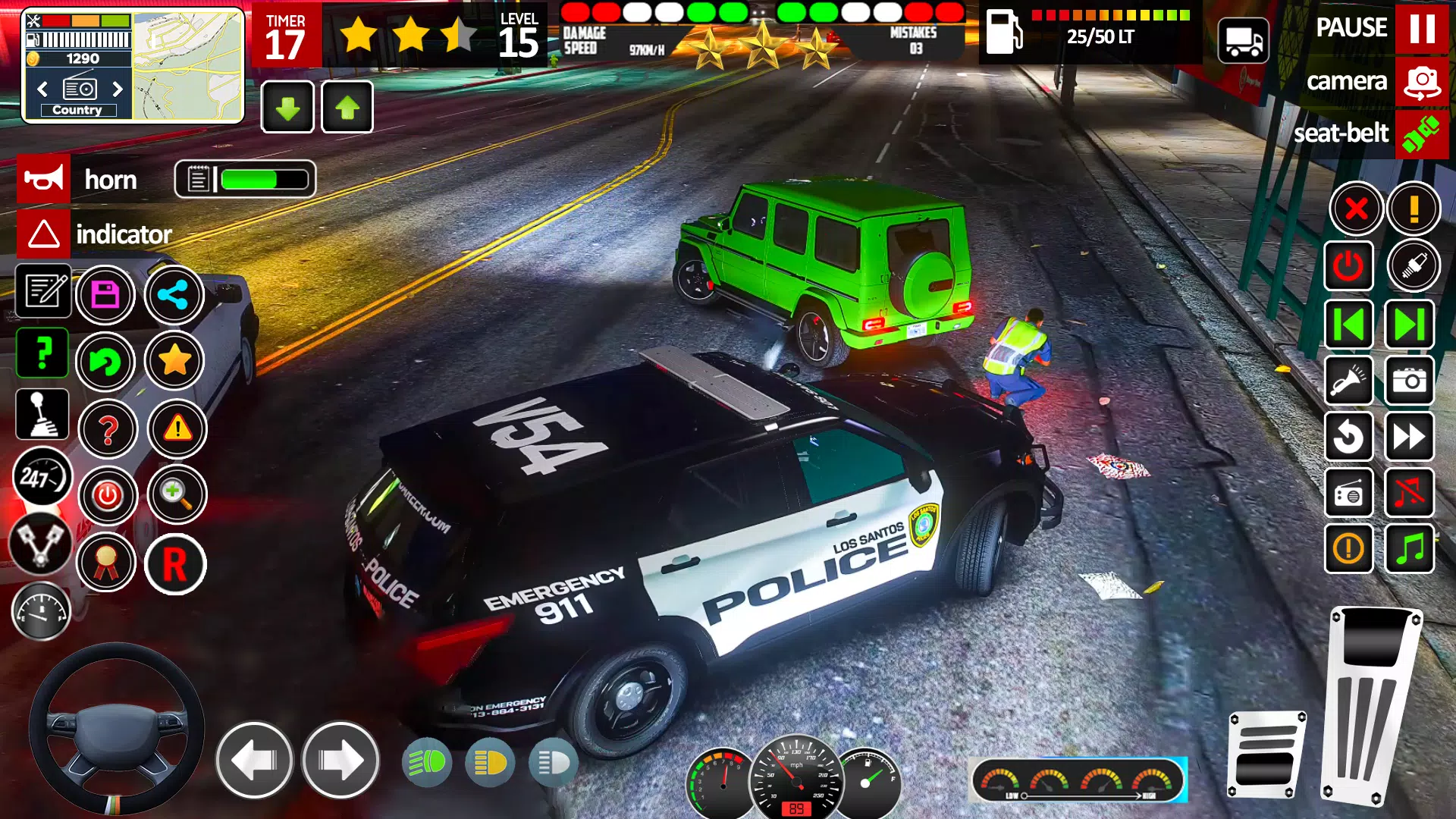 Car Chase Game Cop Simulator Captura de tela 3