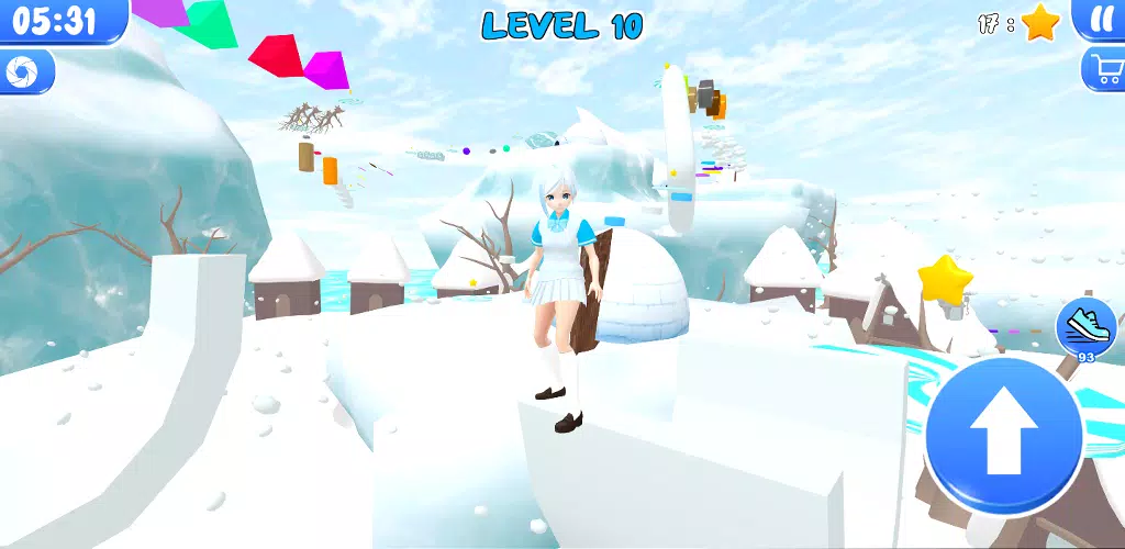 Props Winter Ice Snow Obby Schermafbeelding 4