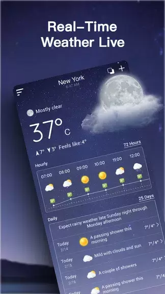 Live Weather Forecast スクリーンショット 2