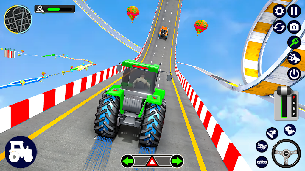 Mega Ramp Tractor Stunt Game Screenshot 2