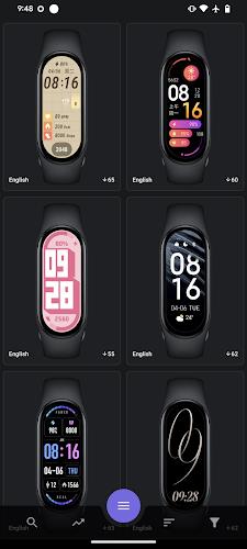 Mi Band 8 Watch Faces स्क्रीनशॉट 3