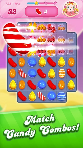 Candy Crush Saga Captura de tela 1