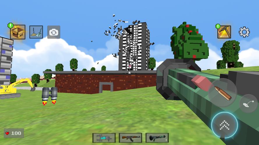 Nextbots in Playground: Pixel Screenshot 2