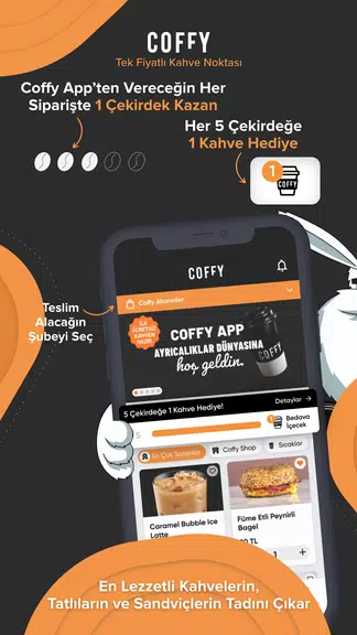 Coffy - Kahve Siparişi Zrzut ekranu 3