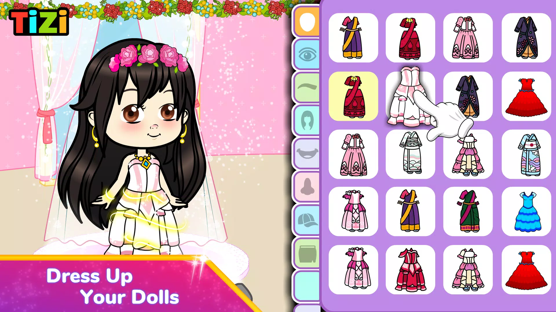 Tizi Town: Doll Dress Up Games应用截图第2张