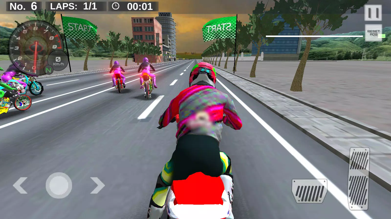 Real Drag Bike Racing Screenshot 1