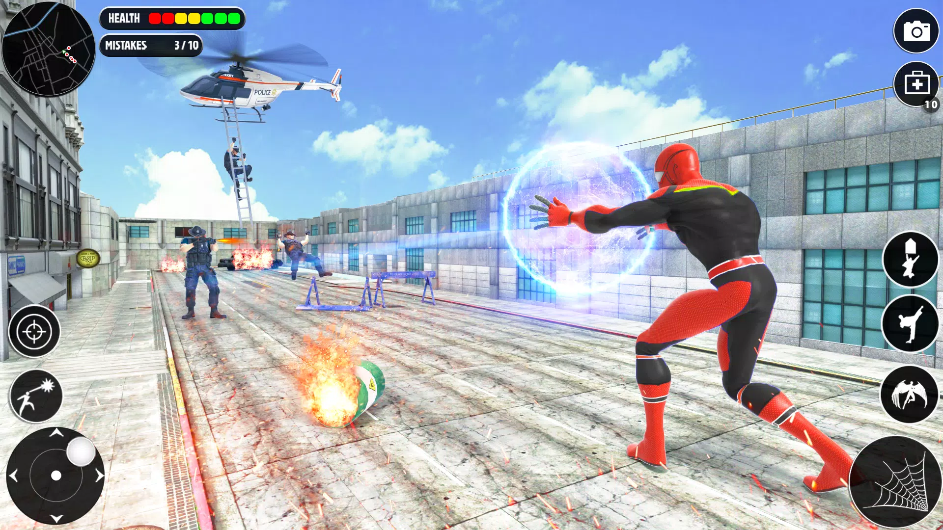 Spider Fighting Man Hero Games スクリーンショット 2