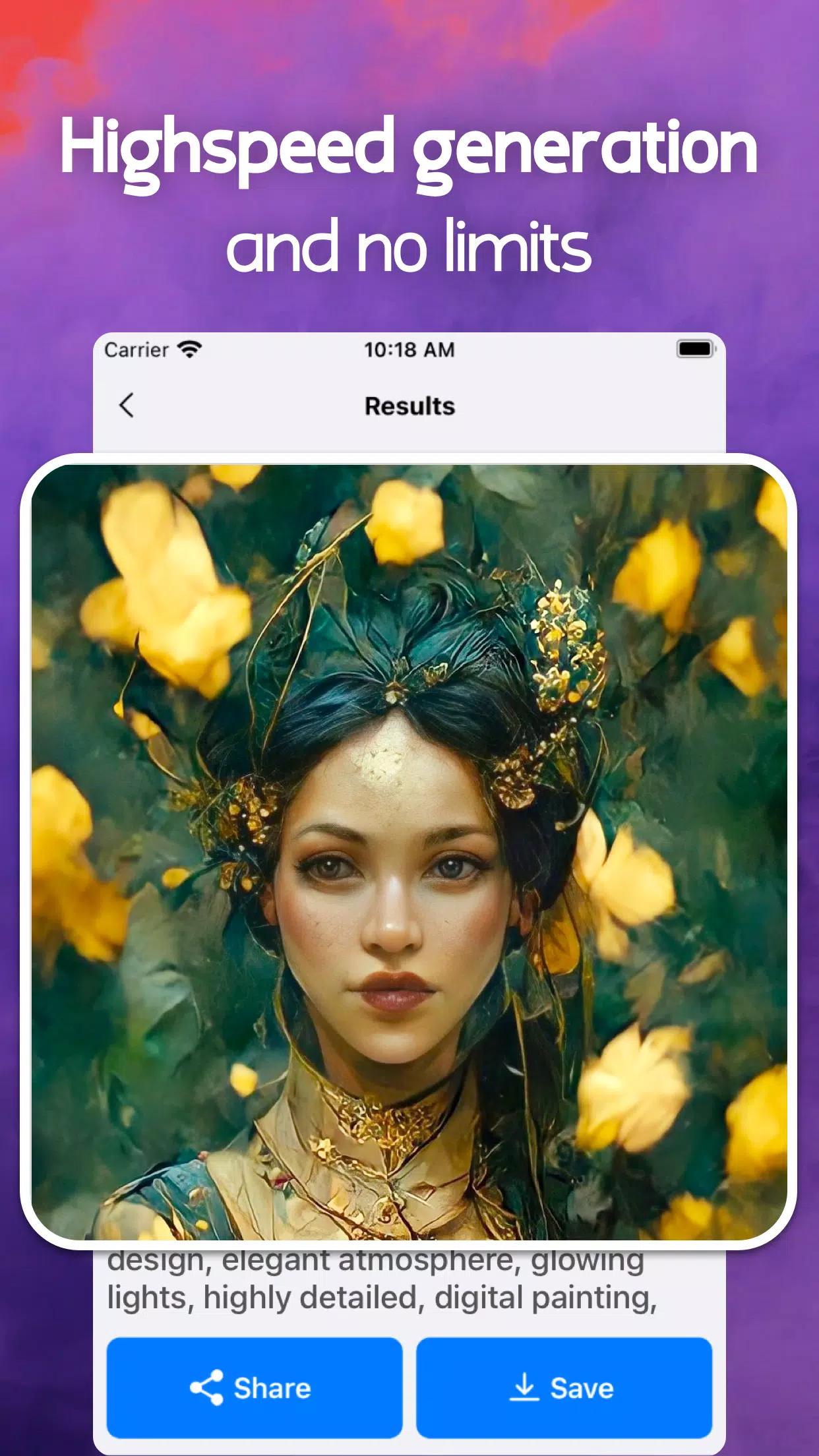 AI Generated Art Generator Скриншот 4