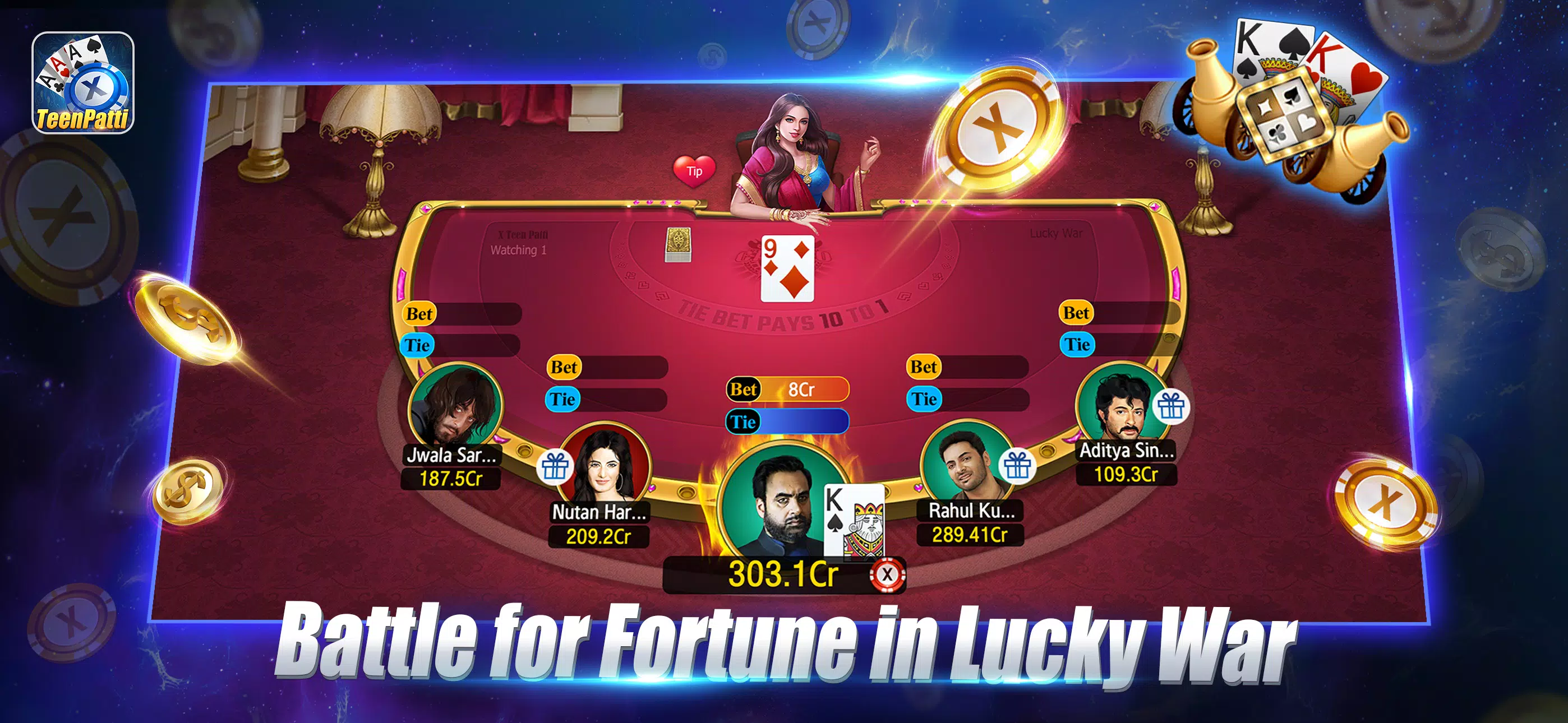 X Teen Patti Capture d'écran 2