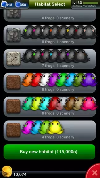 Pocket Frogs: Tiny Pond Keeper Captura de pantalla 3