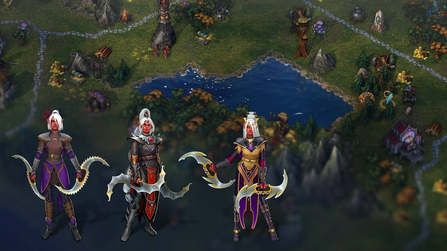 Sự phát triển của phe ngục trong các anh hùng của Might & Magic: Thời đại cũ