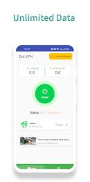 Dot Vpn - Unlimited Data ภาพหน้าจอ 2