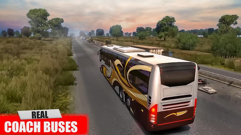 Euro Coach Bus Driving Games Zrzut ekranu 3