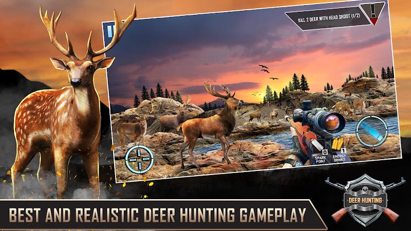 Deer Hunting Simulator Games スクリーンショット 1