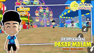 Simulator Game Pasar Malam 3D Tangkapan skrin 3