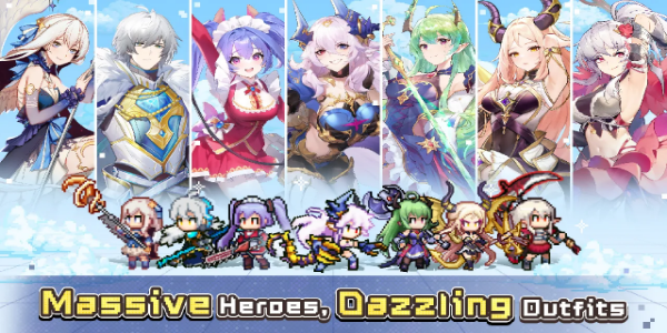 Zero to Hero: Pixel Saga スクリーンショット 2