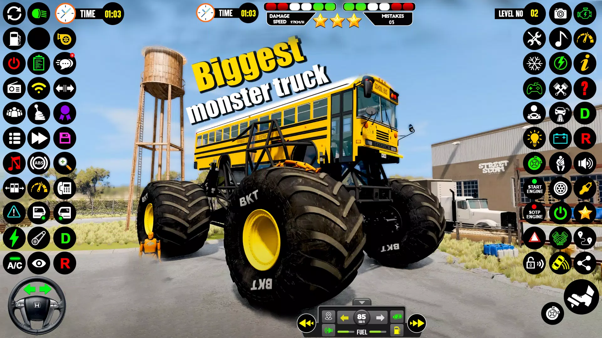 4x4 Monster Truck Game - Derby スクリーンショット 3