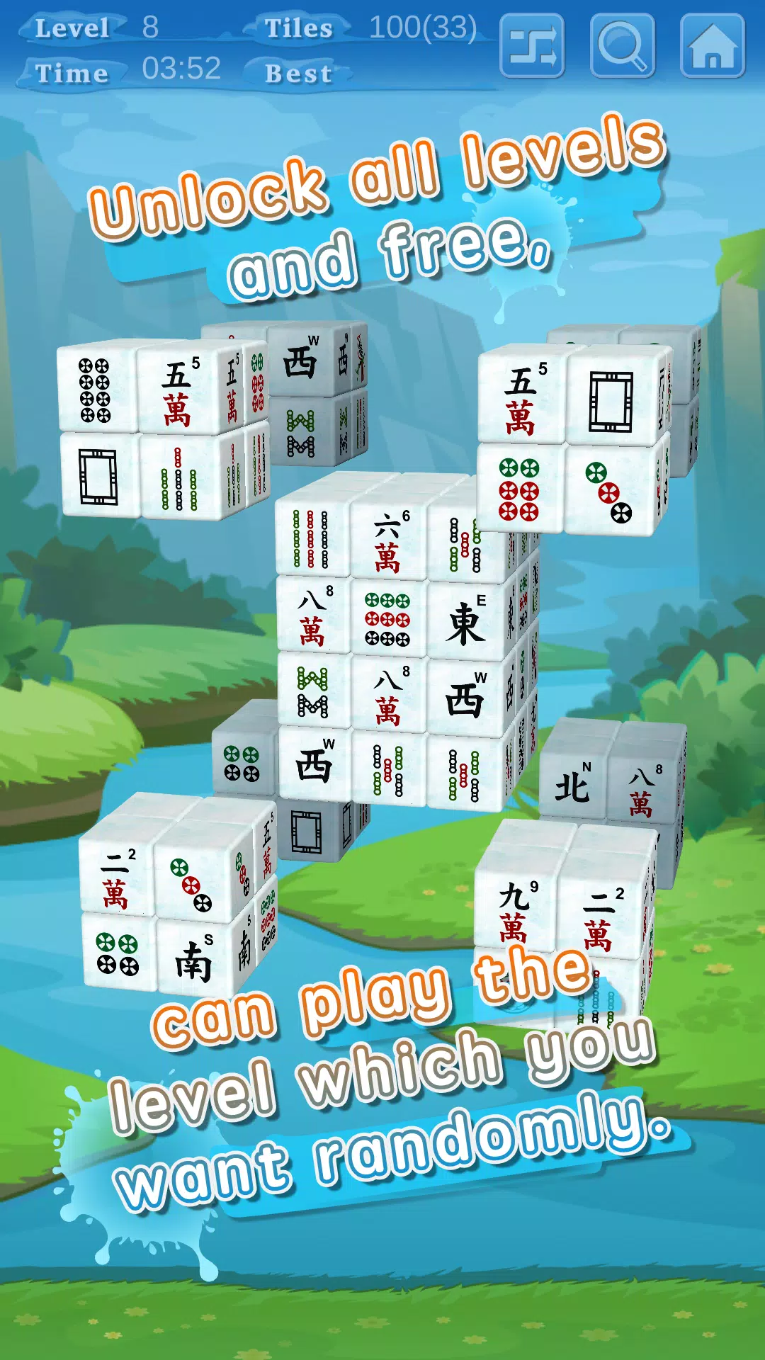 Stacker Mahjong 3D Скриншот 3