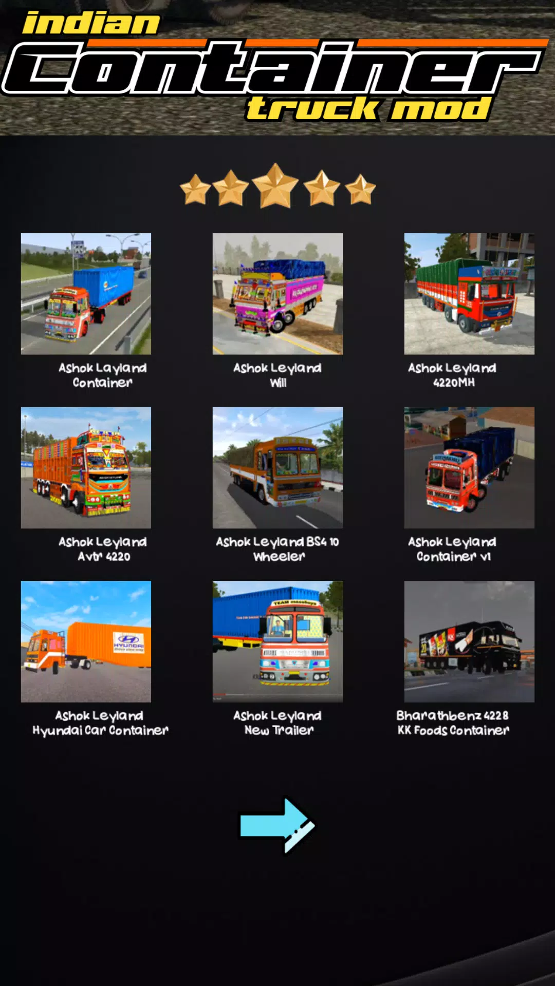Indian Container Truck Mod Screenshot 2