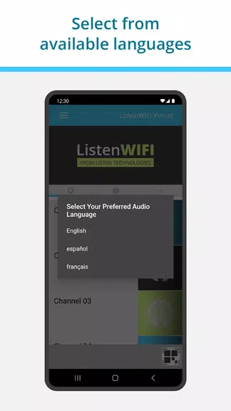 ListenWIFI Captura de tela 2