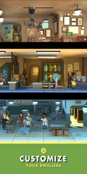 Fallout Shelter Mod Tangkapan skrin 3