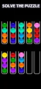 Ball Sort Puzzle: Bubble Sort Schermafbeelding 2