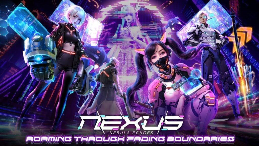 nexus：星雲エコーアンドロイドの発射：サイバイカにインスパイアされたmmorpgに浸る