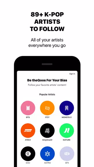 theQoos: K-Pop News, Friends, Music & Community Schermafbeelding 2